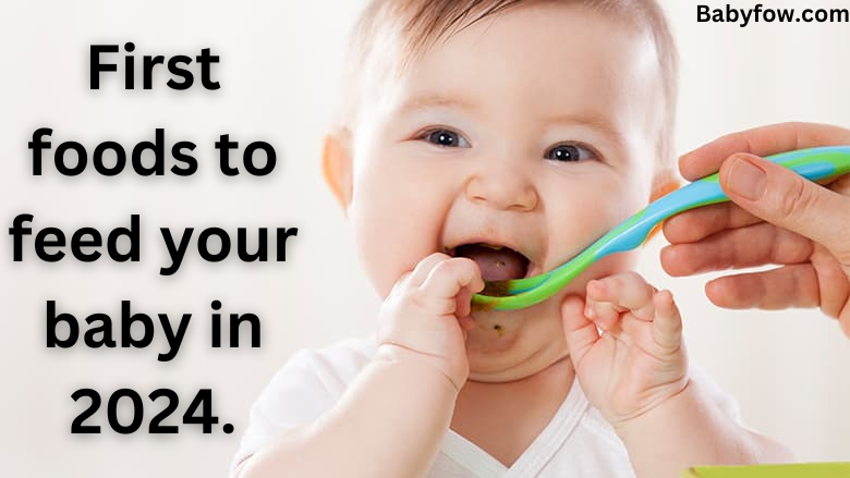 First foods to feed your baby in 2024.