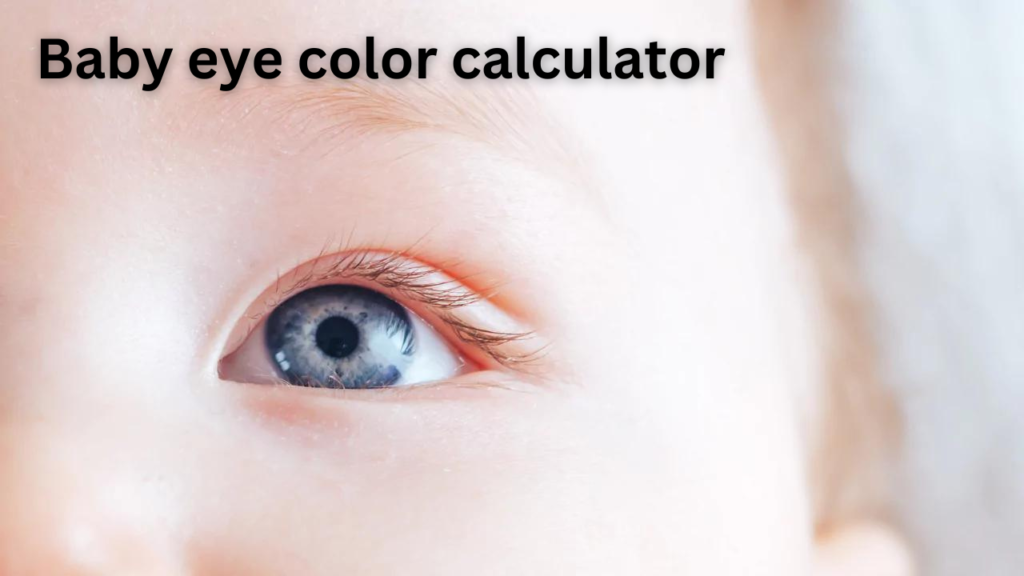 Baby eye color calculator.